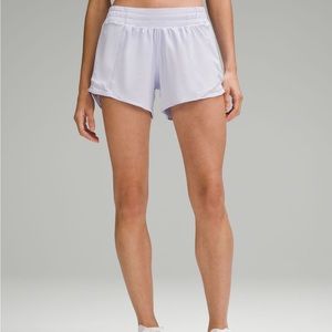 Lululemon Hotty Hot shorts in light purple size 8 tall